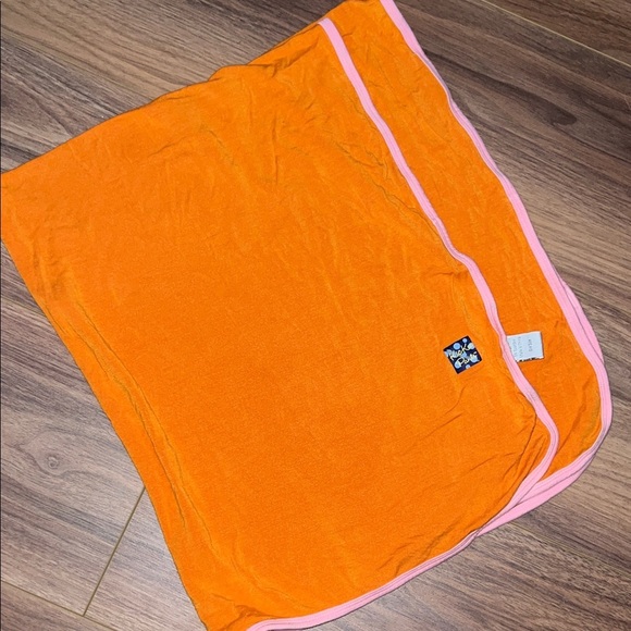 Orange kickee pants swaddle/blanket - Picture 1 of 2